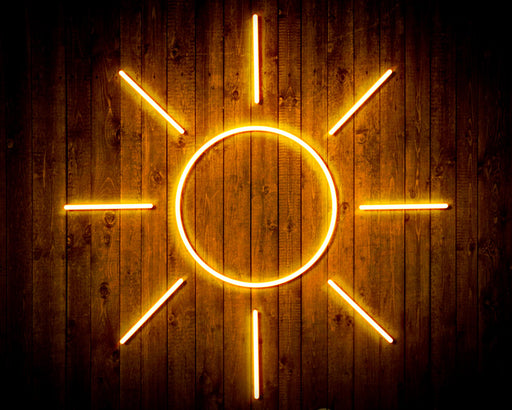 Sun Bright Room Decoration Flex Silicone LED Sign (Neon-Style, LED Technology) - Way Up Gifts