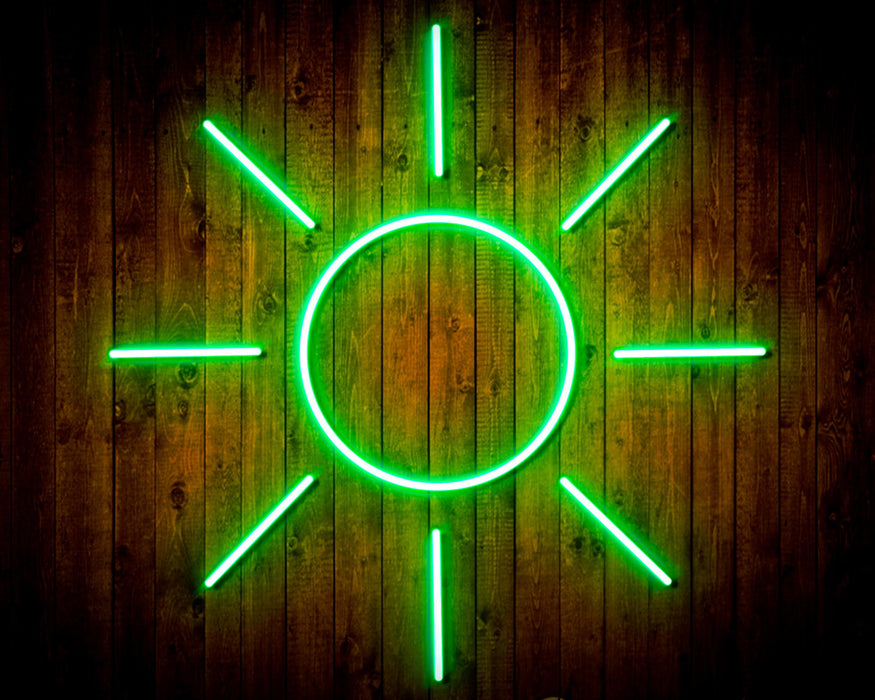 Sun Bright Room Decoration Flex Silicone LED Sign (Neon-Style, LED Technology) - Way Up Gifts