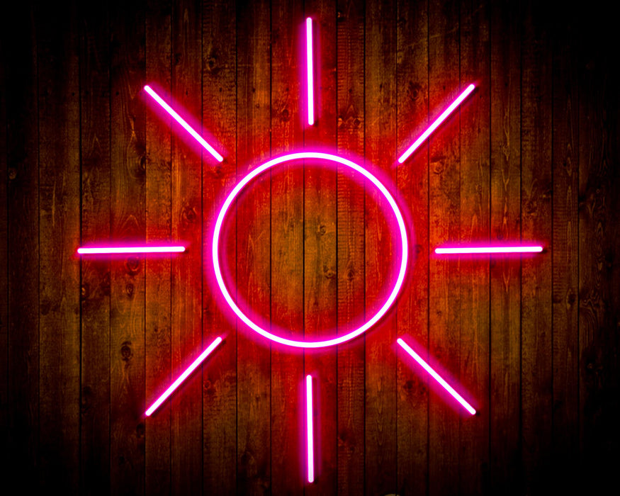 Sun Bright Room Decoration Flex Silicone LED Sign (Neon-Style, LED Technology) - Way Up Gifts