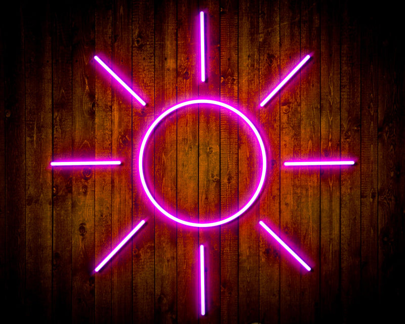 Sun Bright Room Decoration Flex Silicone LED Sign (Neon-Style, LED Technology) - LED Gift Works