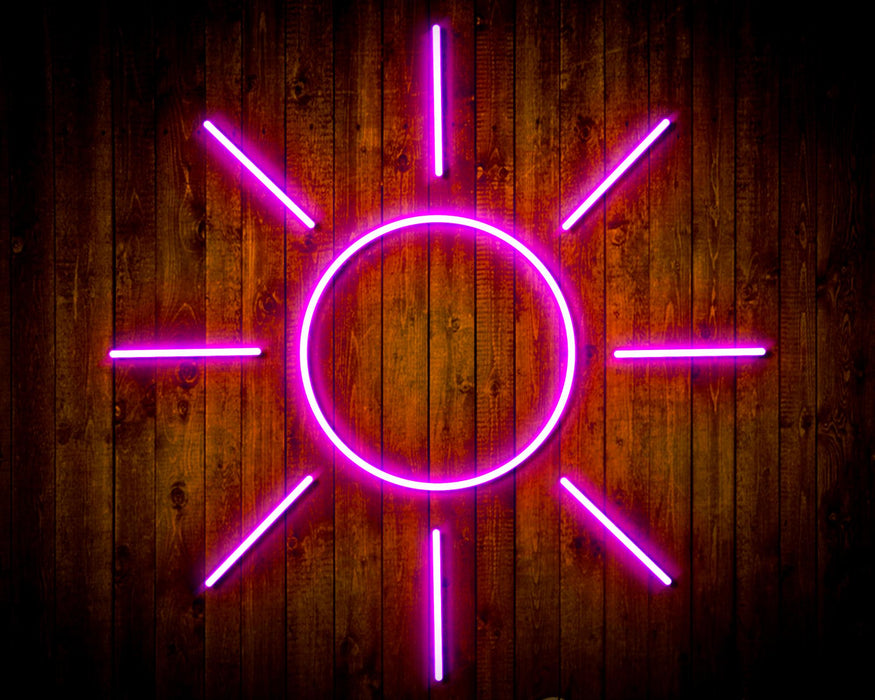 Sun Bright Room Decoration Flex Silicone LED Sign (Neon-Style, LED Technology) - Way Up Gifts