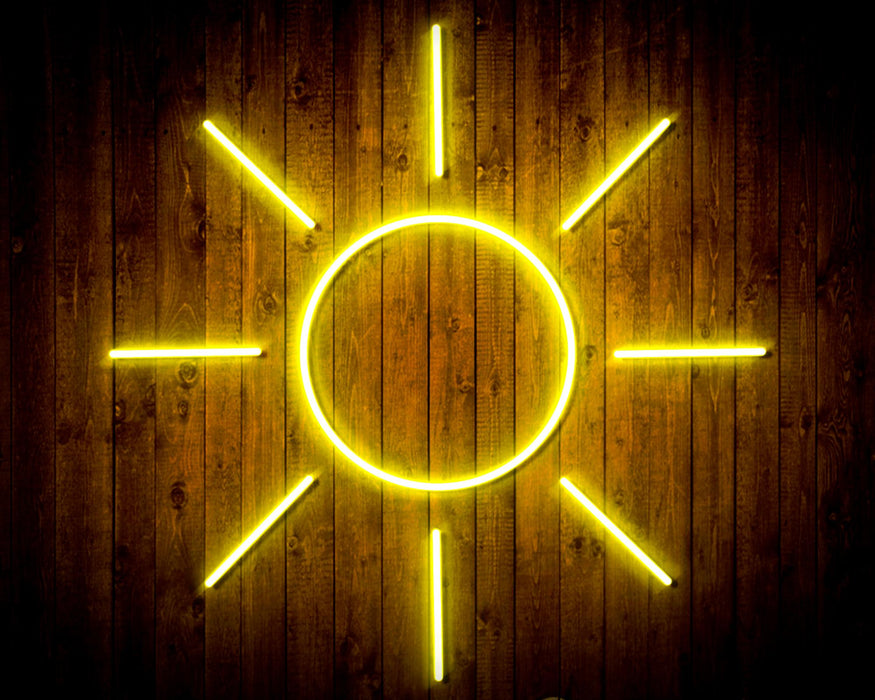 Sun Bright Room Decoration Flex Silicone LED Sign (Neon-Style, LED Technology) - Way Up Gifts