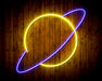 Planet Space Kid Room Flex Silicone LED Sign (Neon-Style, LED Technology) - Way Up Gifts