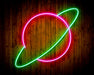 Planet Space Kid Room Flex Silicone LED Sign (Neon-Style, LED Technology) - Way Up Gifts