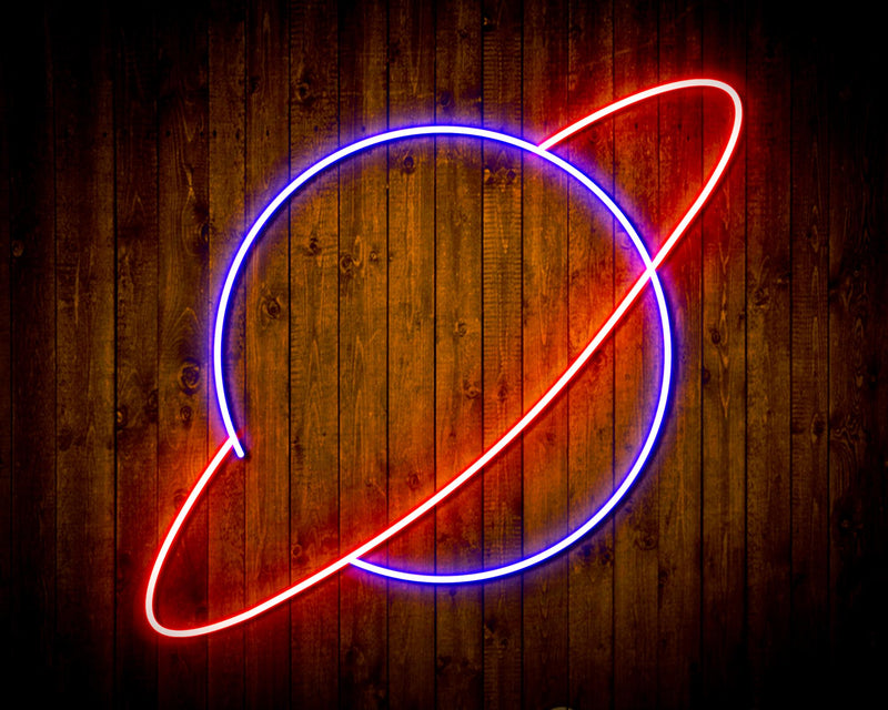 Planet Space Kid Room Flex Silicone LED Sign (Neon-Style, LED Technology) - LED Gift Works