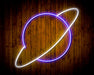 Planet Space Kid Room Flex Silicone LED Sign (Neon-Style, LED Technology) - Way Up Gifts
