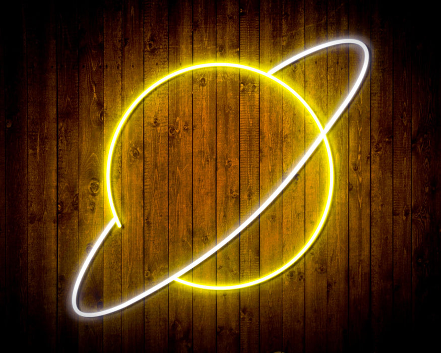Planet Space Kid Room Flex Silicone LED Sign (Neon-Style, LED Technology) - Way Up Gifts