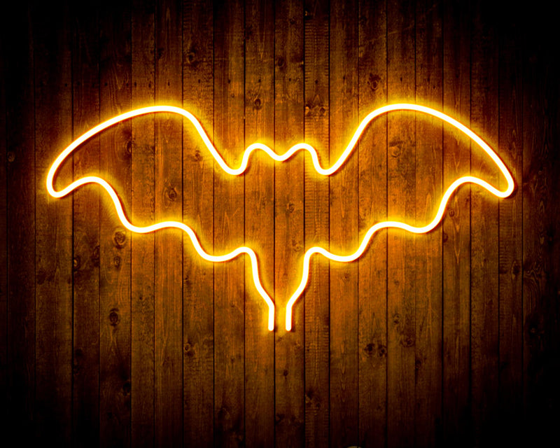 Bat Flex Silicone LED Sign (Neon-Style, LED Technology) - LED Gift Works