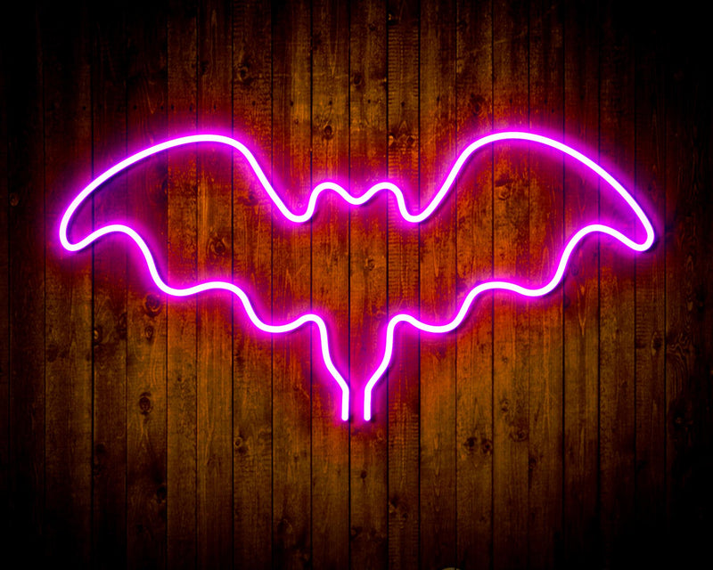 Bat Flex Silicone LED Sign (Neon-Style, LED Technology) - LED Gift Works