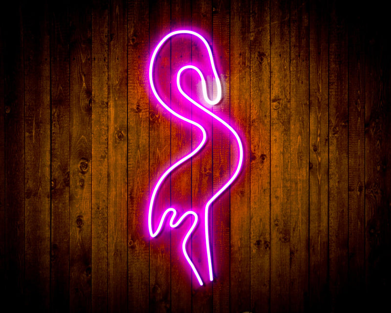 Flamingo Flex Silicone LED Sign (Neon-Style, LED Technology) - LED Gift Works