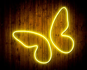 Butterfly Girl Room Flex Silicone LED Sign (Neon-Style, LED Technology) - LED Gift Works