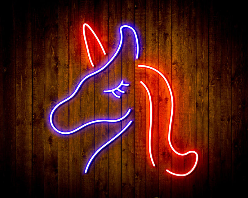 Unicorn Flex Silicone LED Sign (Neon-Style, LED Technology) - LED Gift Works