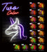 Unicorn Flex Silicone LED Sign (Neon-Style, LED Technology) - Way Up Gifts