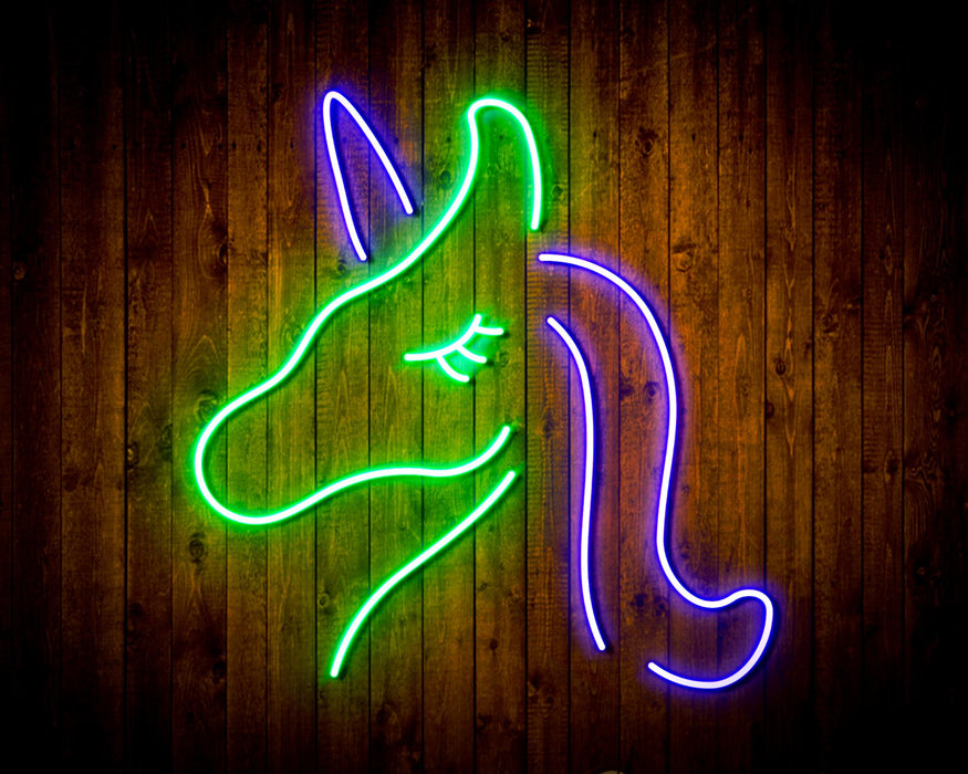 Unicorn Flex Silicone LED Sign (Neon-Style, LED Technology) - Way Up Gifts