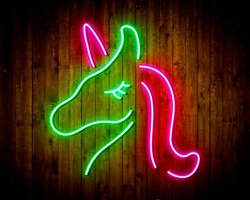 Unicorn Flex Silicone LED Sign (Neon-Style, LED Technology) - Way Up Gifts