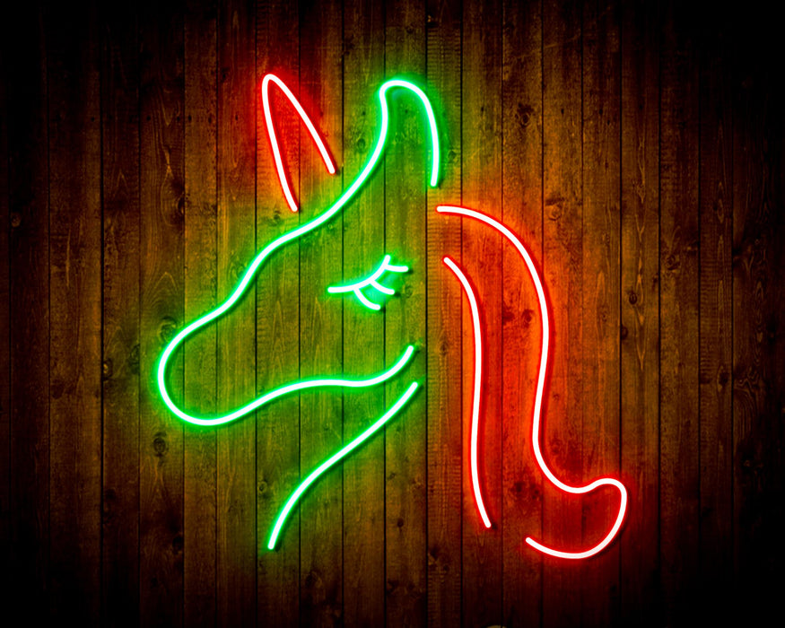 Unicorn Flex Silicone LED Sign (Neon-Style, LED Technology) - Way Up Gifts