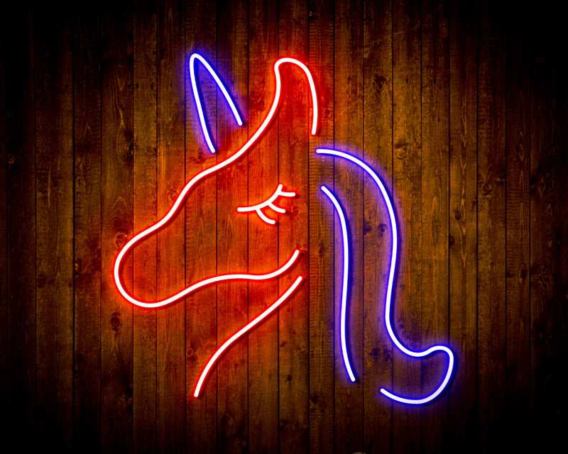 Unicorn Flex Silicone LED Sign (Neon-Style, LED Technology) - LED Gift Works