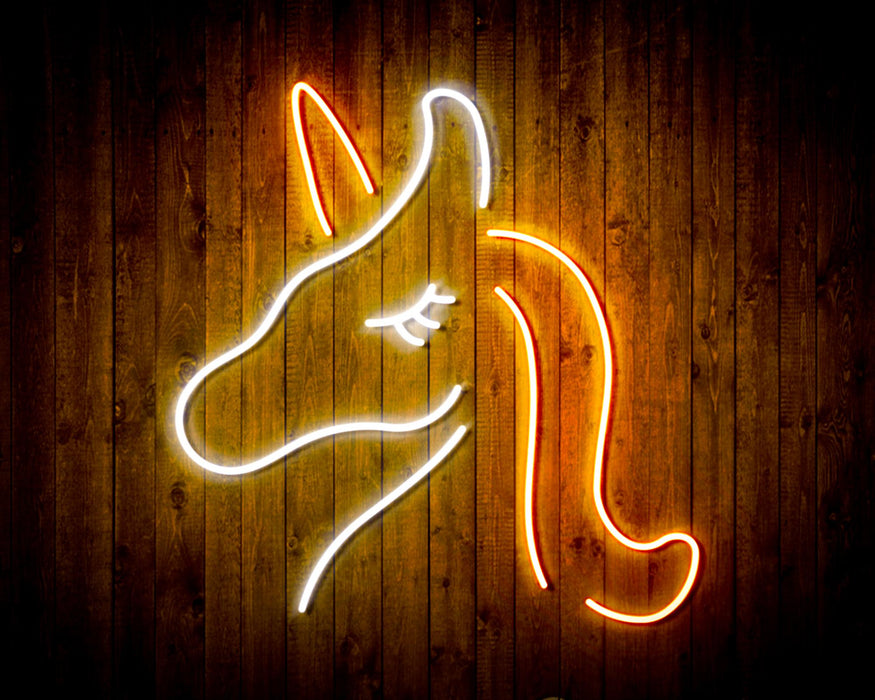 Unicorn Flex Silicone LED Sign (Neon-Style, LED Technology) - Way Up Gifts