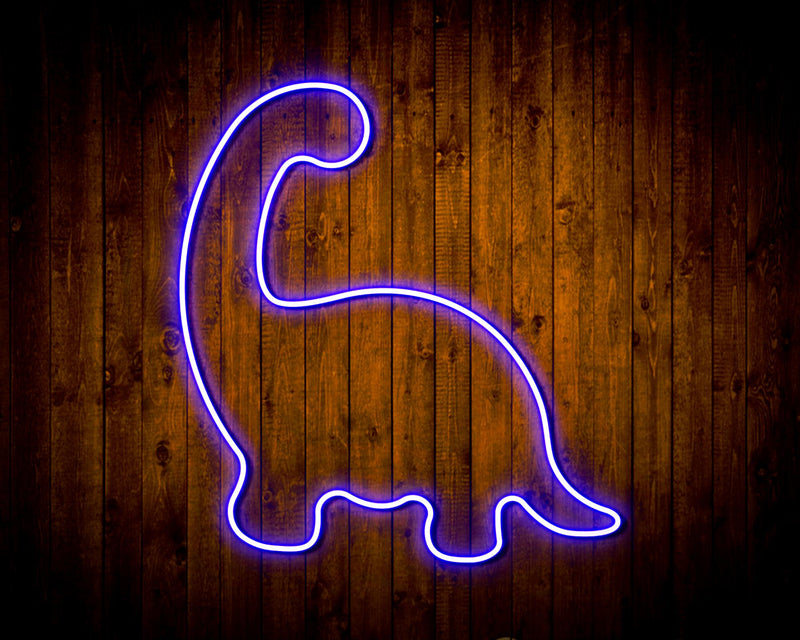 Dinosaur Kid Room Flex Silicone LED Sign (Neon-Style, LED Technology) - LED Gift Works