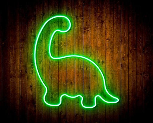 Dinosaur Kid Room Flex Silicone LED Sign (Neon-Style, LED Technology) - Way Up Gifts