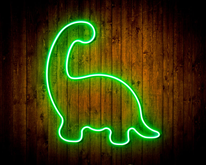 Dinosaur Kid Room Flex Silicone LED Sign (Neon-Style, LED Technology) - Way Up Gifts