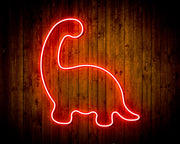 Dinosaur Kid Room Flex Silicone LED Sign (Neon-Style, LED Technology) - LED Gift Works