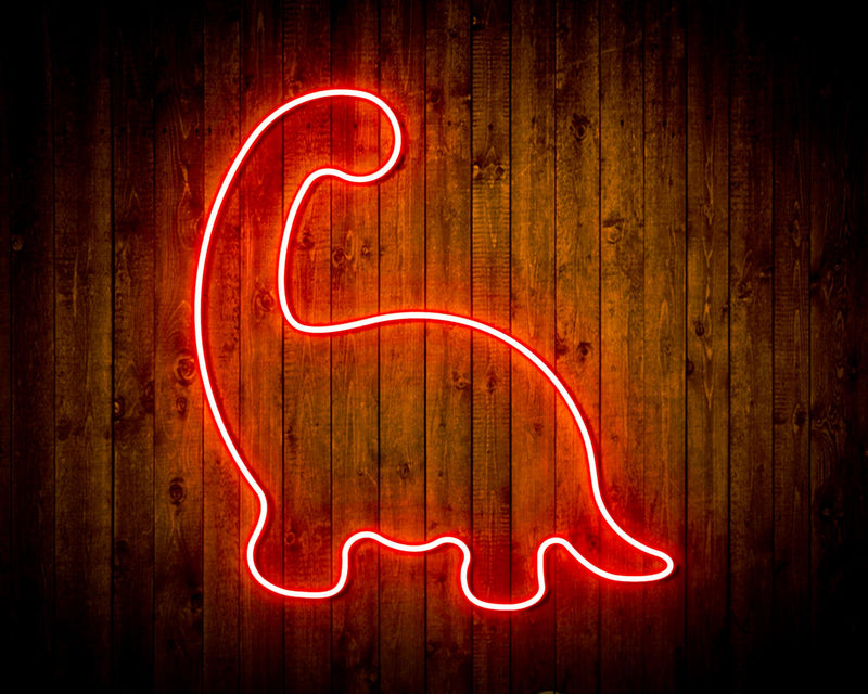Dinosaur Kid Room Flex Silicone LED Sign (Neon-Style, LED Technology) - LED Gift Works