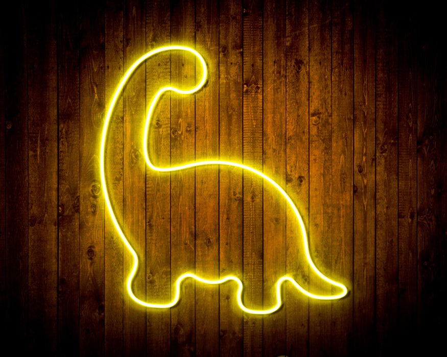 Dinosaur Kid Room Flex Silicone LED Sign (Neon-Style, LED Technology) - Way Up Gifts