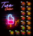 Ice Cream Popsicle Flex Silicone LED Sign (Neon-Style, LED Technology) - Way Up Gifts