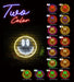 Smiley Face Emoji Flex Silicone LED Sign (Neon-Style, LED Technology) - Way Up Gifts