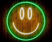 Smiley Face Emoji Flex Silicone LED Sign (Neon-Style, LED Technology) - LED Gift Works