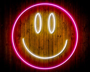 Smiley Face Emoji Flex Silicone LED Sign (Neon-Style, LED Technology) - LED Gift Works