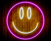 Smiley Face Emoji Flex Silicone LED Sign (Neon-Style, LED Technology) - LED Gift Works