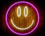 Smiley Face Emoji Flex Silicone LED Sign (Neon-Style, LED Technology) - Way Up Gifts