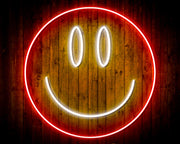 Smiley Face Emoji Flex Silicone LED Sign (Neon-Style, LED Technology) - LED Gift Works