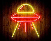 Alien Space Ship UFO Flex Silicone LED Sign (Neon-Style, LED Technology) - LED Gift Works