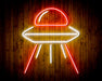 Alien Space Ship UFO Flex Silicone LED Sign (Neon-Style, LED Technology) - Way Up Gifts