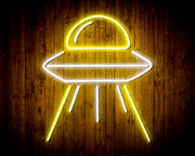 Alien Space Ship UFO Flex Silicone LED Sign (Neon-Style, LED Technology) - LED Gift Works