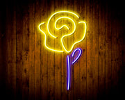 Rose Flower Flex Silicone LED Sign (Neon-Style, LED Technology) - LED Gift Works