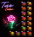 Rose Flower Flex Silicone LED Sign (Neon-Style, LED Technology) - Way Up Gifts