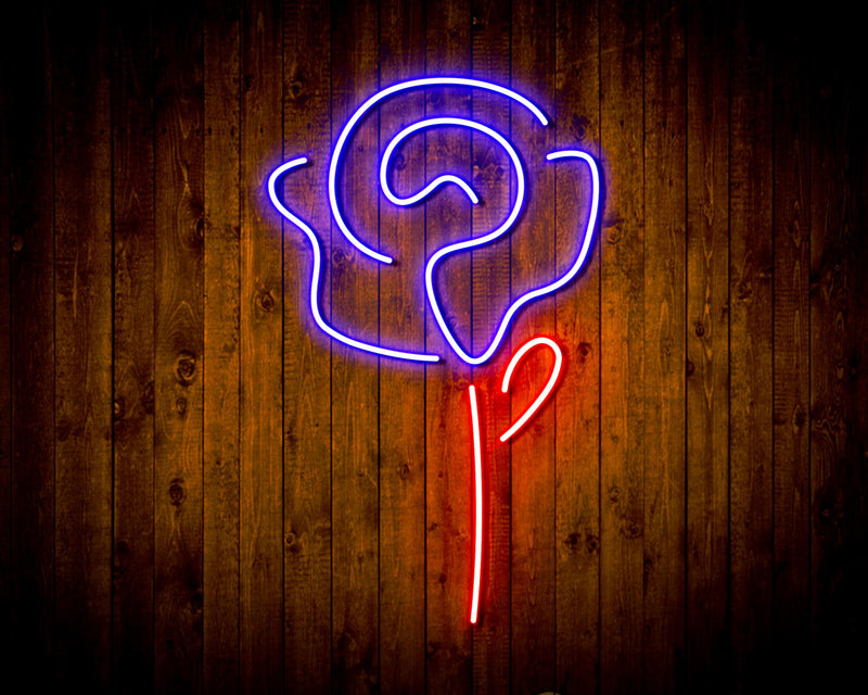 Rose Flower Flex Silicone LED Sign (Neon-Style, LED Technology) - LED Gift Works