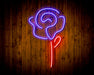 Rose Flower Flex Silicone LED Sign (Neon-Style, LED Technology) - Way Up Gifts