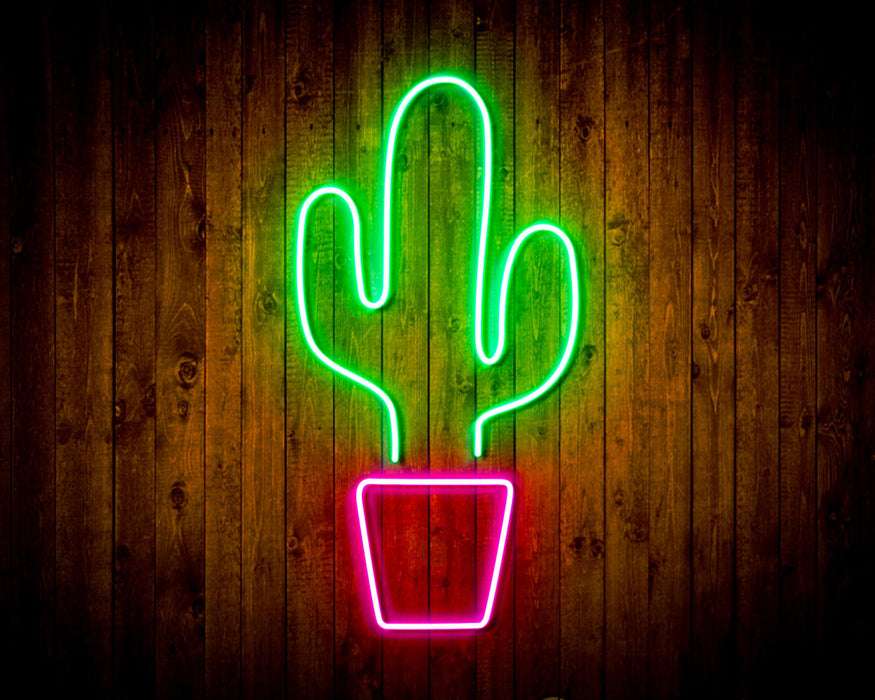 Cactus Flex Silicone LED Sign (Neon-Style, LED Technology) - Way Up Gifts