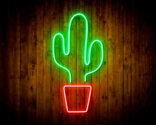 Cactus Flex Silicone LED Sign (Neon-Style, LED Technology) - Way Up Gifts