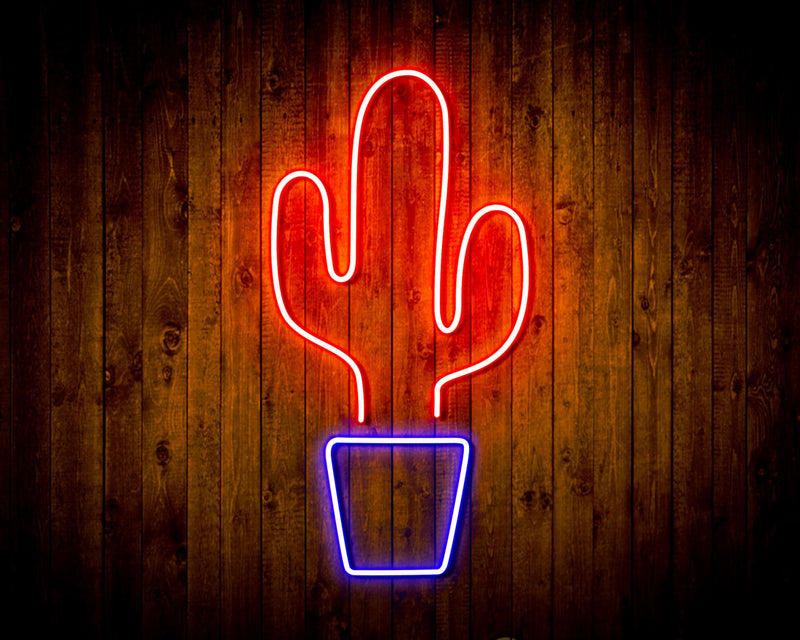 Cactus Flex Silicone LED Sign (Neon-Style, LED Technology) - LED Gift Works