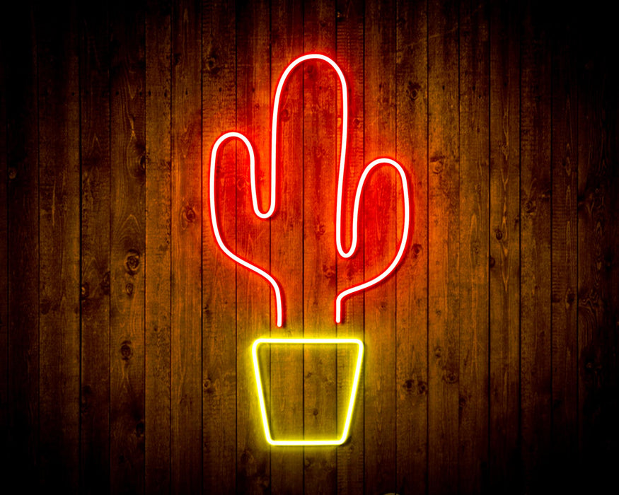 Cactus Flex Silicone LED Sign (Neon-Style, LED Technology) - Way Up Gifts