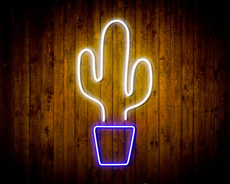 Cactus Flex Silicone LED Sign (Neon-Style, LED Technology) - LED Gift Works
