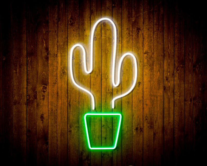 Cactus Flex Silicone LED Sign (Neon-Style, LED Technology) - LED Gift Works