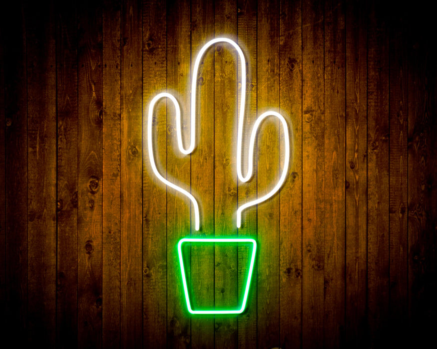 Cactus Flex Silicone LED Sign (Neon-Style, LED Technology) - Way Up Gifts