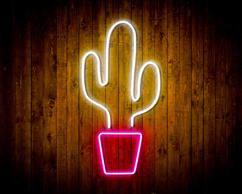 Cactus Flex Silicone LED Sign (Neon-Style, LED Technology) - LED Gift Works